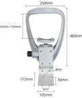 Upgrade Your Eye Exam Game With This Adjustable Chin Rest And Forehead Bracket For Optometry Professionals providing stable head support 460mm.