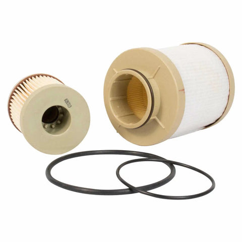Ford 03-07 6.0L Power Stroke Diesel Oil and Fuel Filter FD-4616 Motorcraft Replacement kit with seals shown