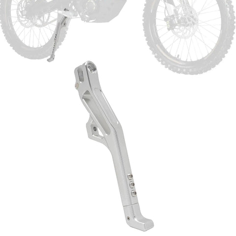 Seven Level Adjustable CNC Kickstand For Surron Sur Ron LBX E Ride Pro SS 3.0 2.0 And Talaria Sting R MX4 X160 X260 in silver