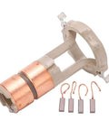 Straight Up Reliable Alternator Slip Ring Brush Set For Valeo Heavy Duty Copper Repair Kit Direct Match Oe 230090, includes four brush blades and copper tips.