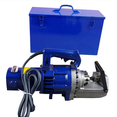 Pro Grade Rugged Heavy Duty Rebar Cutter Machine Electric Portable 6 to 32 mm Capacity 2900W 220V 110V Variable Voltage Fast Cut Time