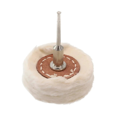 Cool T Type Cloth Polishing Wheel For Mirror Shine On Jewelry And Metal Parts Power Tool Buffing Pad With 3mm Shank 50mm Size.