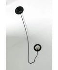 Solid Brass Claw Foot Bath Drain With Oil Rubbed Bronze, 27 Inch, Adjustable To Fit Most Clawfoot Tubs, Includes Twenty Nine And Five Eighths Inch Overflow And Fifteen Inch Drain Tubes For Tubs Up To Twenty Two Inches Deep, Chain And Stopper visible in clawfoot tub.