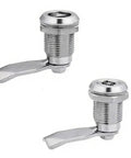 Keyless Cylindrical Lock 304 Stainless Steel For Cabinets And Small Lock Boxes Waterproof And Rust Proof Non Key Retaining With Reversible Stop Mechanism Built Tough And Made To Last Easy Install