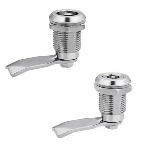 Keyless Cylindrical Lock 304 Stainless Steel For Cabinets And Small Lock Boxes Waterproof And Rust Proof Non Key Retaining With Reversible Stop Mechanism Built Tough And Made To Last Easy Install