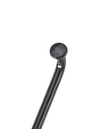 Close-up of 36 Pcs 14G J Bend Bike Spokes 280mm Long With 2mm Shaft And Steel Black Nipples Included for Wheel Build Kit