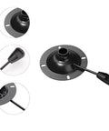 Heavy Duty Tilt Control Replacement For Office Chair Swivel Mechanism Base With Five Point Five Inch Mount Plate Up Down Lift Lever Handle