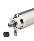 Badass Heavy Duty Cnc Spindle Motor With Er32 Collet 7.5KW 380V Water Cooled Design showing motor body and ER32 collet.