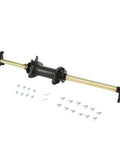 32 Inch Rear Axle Kit With Swingarm Frame Bracket And 4 Stud Wheel Hubs For 110cc To 200cc ATVs Go Karts Buggy Quad Diy