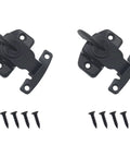 Tough As Nails Table Leaf Connectors With Screws Nail The Installation On Extension Tables And Drawers Heavy Duty Furniture Lock Hardware Secure Gear Black connectors with screws.