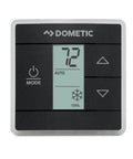 Single Zone Thermostat for RV and Rooftop A C Units Black No Fuss Easy To Use Wall Control With Large LCD Display