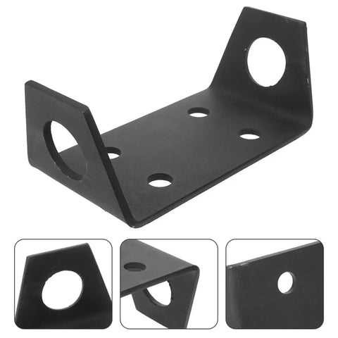 Beefy Trailer Hitch Winch Mounting Plates 2 Pack For Off Road ATV And Truck Easy Install Safe To Use Durable Winch Cradle Brackets