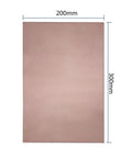 Single Sided Copper Clad Laminate Circuit Board 300x200mm 1.5mm Thick Ideal For DIY PCB Etching Projects