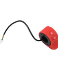 Electric Scooter Thumb Throttle Switch For HX6 Pro ABS Accelerator Controller With Five Port Wiring Durable ABS Shell Red