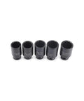 12 Point 1/2 Inch Drive Axle Hub Nut Socket Set Metric Impact Wrench Kit Garage Tools For Tough Job With Universal Fits And Quick Turns, CR-MO 30-36mm sockets