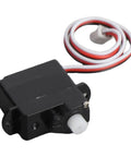 Elite Grade High Performance RC Motor Servo For K170 0003 001 Slick Swap Setup And Badass Torque Output That Totally Revamps Your Radio Control Hobbies, showing black servo with wires.