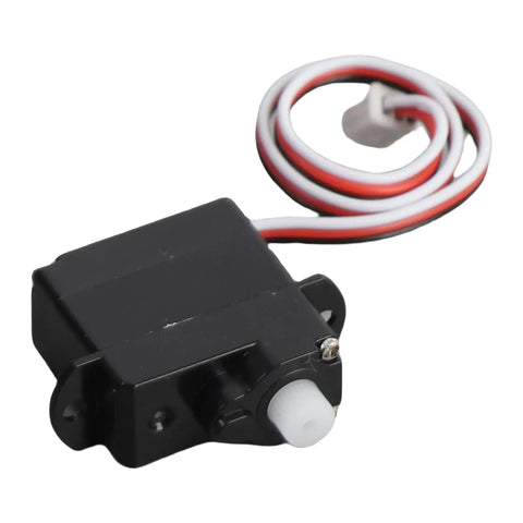 Elite Grade High Performance RC Motor Servo For K170 0003 001 Slick Swap Setup And Badass Torque Output That Totally Revamps Your Radio Control Hobbies, showing black servo with wires.