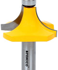 3/4 Inch Radius Round Over Edge Router Bit With 1/2 Inch Shank Beefy C3 Micro-Grain Tungsten Carbide Blade for woodworking projects