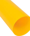 Heavy Duty Reflective Bollard Sleeve Six Inches Wide By Fifty Two Tall showing bright yellow thick HDPE protective cover.