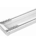 Heavy-Duty Double Curtain Track System With Conjoined Design In White Aluminum Rail For Independent Sheer And Drapery Operation Smooth Glide Ultra-Strong Build Easy Install Quiet Performance And Flexible Light Control, white aluminum dual track