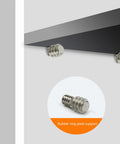 Close-up of shelf pins from 20 Piece Heavy Duty Metal Shelf Brackets And Shelf Pins Set For Wardrobe Cabinets Bookshelves Closets And Display Units