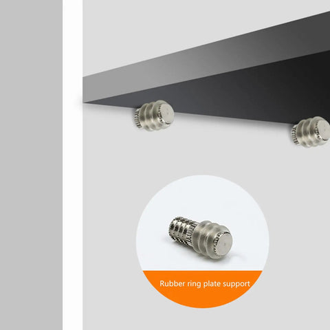 Close-up of shelf pins from 20 Piece Heavy Duty Metal Shelf Brackets And Shelf Pins Set For Wardrobe Cabinets Bookshelves Closets And Display Units
