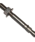 Bang For Buck 7/8 X 6 Inch Stainless Steel Wedge Anchors Designed For Concrete And Masonry American Made Hardware close-up view
