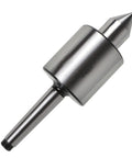 MT1 Medium Duty Live Center With 60 Degree Point And 0.0002 Inch Concentricity Hardened To 61 To 65 HRC for wood and metal lathe work