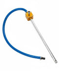 Drill Powered Oil Transfer Pump Made From Aluminum Alloy, Reversible Quick Transfer For Vehicle Service And Heavy Equipment Maintenance, Easy Fluid Handling, Fast Pro Grade Performance with blue hose
