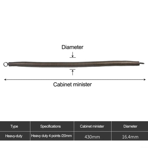 Durable Manual PVC Wire Tube Spring Bender Tool For Smooth Pipe Bending On 16Mm To 32mm Conduit, heavy-duty steel spring 430mm.