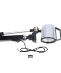 Top Shelf 24W Articulating Led Workshop Light Aluminum Alloy Machine Lamp with adjustable arm and mounting hardware.