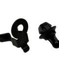 Fuel Door Hinge Spring And Filler Door Holder Kit For Toyota Tacoma And Tundra 2000-2022 77366-35030 77367-35010 Gas Tank Lid Hinge Spring And Catch Latch Easy Install, black plastic