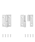 Stainless Steel Detachable Lift Off Hinge Set 270 Degree Black For Kitchen Cabinets Cupboards And Furniture Doors 2 Pack DIY Friendly