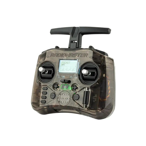 Pocket Hall Gimbal Transmitter Remote Control Ultra Portable Gear With Built In LED Light Foldable Antenna Mode 2 ELRS