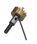 Top Rated 5 Piece Hole Saw Bit Kit Made With High Carbon Steel And Ti Coating For Drilling Clean Holes In Wood Steel Aluminum Plastic Plus Hex Wrench And Spring Included For All Your DIY Projects, hole saw bit with hex wrench