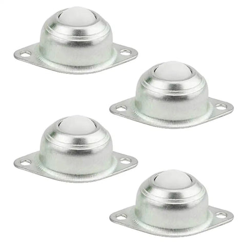 Heavy Duty 5/8 Inch Ball Transfer Units With Smooth Gliding Nylon Bearings For Conveyor Tables And Electronics Jigs built like a tank, pack of four.