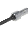 Round Pit Slot Drill Bit Adapter For Electric Drill Converts To Earth Auger Steel Construction Exchangeable 2 Pit System