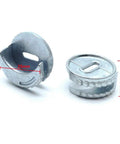 Rugged Zinc Alloy Cam Connectors Designed For Zero Hassle Woodworking Assembly In A Ten Piece Kit Sized At 25 mm for cabinet use.