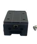Front view of MSB30S Carriage Rail Slider Block for 3D Printer Motion Control showing slick sliding rails and mounting hardware.