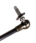 Close-up view of a heavy duty gas spring end fitting for Pair Of Tailgate Hatch Lift Supports Gas Springs Premium Heavy Duty Smooth Assist Replacement For Chrysler PT Cruiser 2001 To 2010 Wagon Ditch The Sag Easy Install Solid Performance Upgrade.