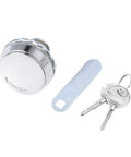 Drawer Cabinet Cam Lock With One Half Inch Cylinder Length Fits Panels Up To One Quarter Inch Thick Brass Core Keyed Alike