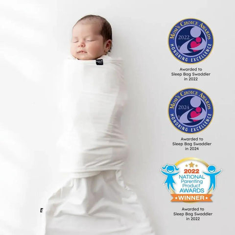 Newborn in Buttery Soft Bamboo Sleep Sack Swaddler With Dual Zipper And Removable Velcro Band Breathable Rayon From Bamboo 1 Tog