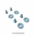 Heavy Duty Snowboard Binding Screws With Anti Loosening Locking Patches For No Sweat Mounting And Hella Solid Grip on metal mount screw kit.