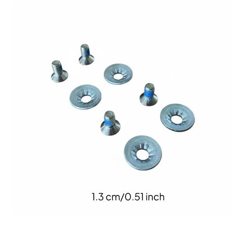 Heavy Duty Snowboard Binding Screws With Anti Loosening Locking Patches For No Sweat Mounting And Hella Solid Grip on metal mount screw kit.