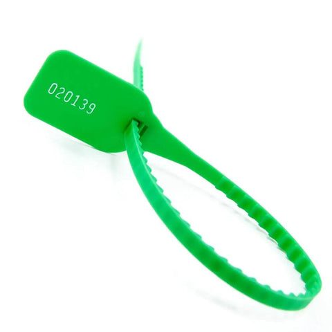 One Thousand Pack Green Security Cable Ties With Numbered Pull Design Self Locking Anti Tamper Zip Tie Seals Keeps Your Cargo Locked Down Tight And Stops Any Funny Business On Delivery Day Now That Is Real Peace Of Mind Every Single Time