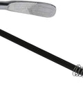 Quick Release Bike Trainer Skewer For Rear Wheel Replacement Easy Adjustable Axle For Indoor Bicycle Trainers Silver Finish