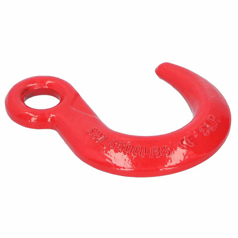 Large Opening Alloy Steel Lifting Hook, Heavy Duty 6500 Lbs Capacity, close-up view, with reinforced safety design, for hoist, crane, lifting tasks.