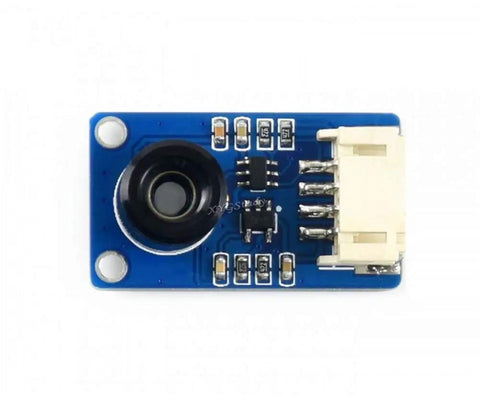 Plug And Play 32x24 Pixel Infrared Thermal Camera With 55 Degree Field Of View I2C Interface Three Point Three Volt And Five Volt Compatible Works With Raspberry Pi ESP32 STM32 Arduino For DIY Thermal Imaging displayed from top view