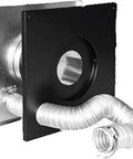 Grab This Super Handy Outside Air Intake Kit For Your Pellet Stove Setup Includes A Sixty Inch Flex Pipe Wall Plate With Screen Moisture Barrier And Clamps For Easy Fresh Air Flow And Top Efficiency.