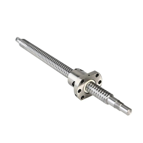 Ball Screw 1605 Series with 1605-4 Ball Nut and End Machined BK12 BF12 Right Hand Thread, linear drive for CNC machinery.